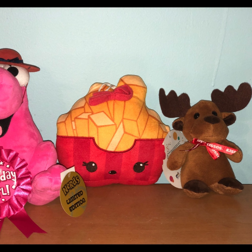 Num num plush toy, reindeer, nerd toy